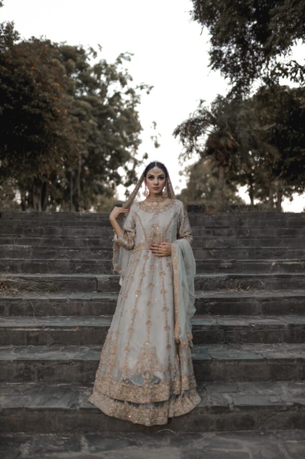 White nikkah bridal - Image 4